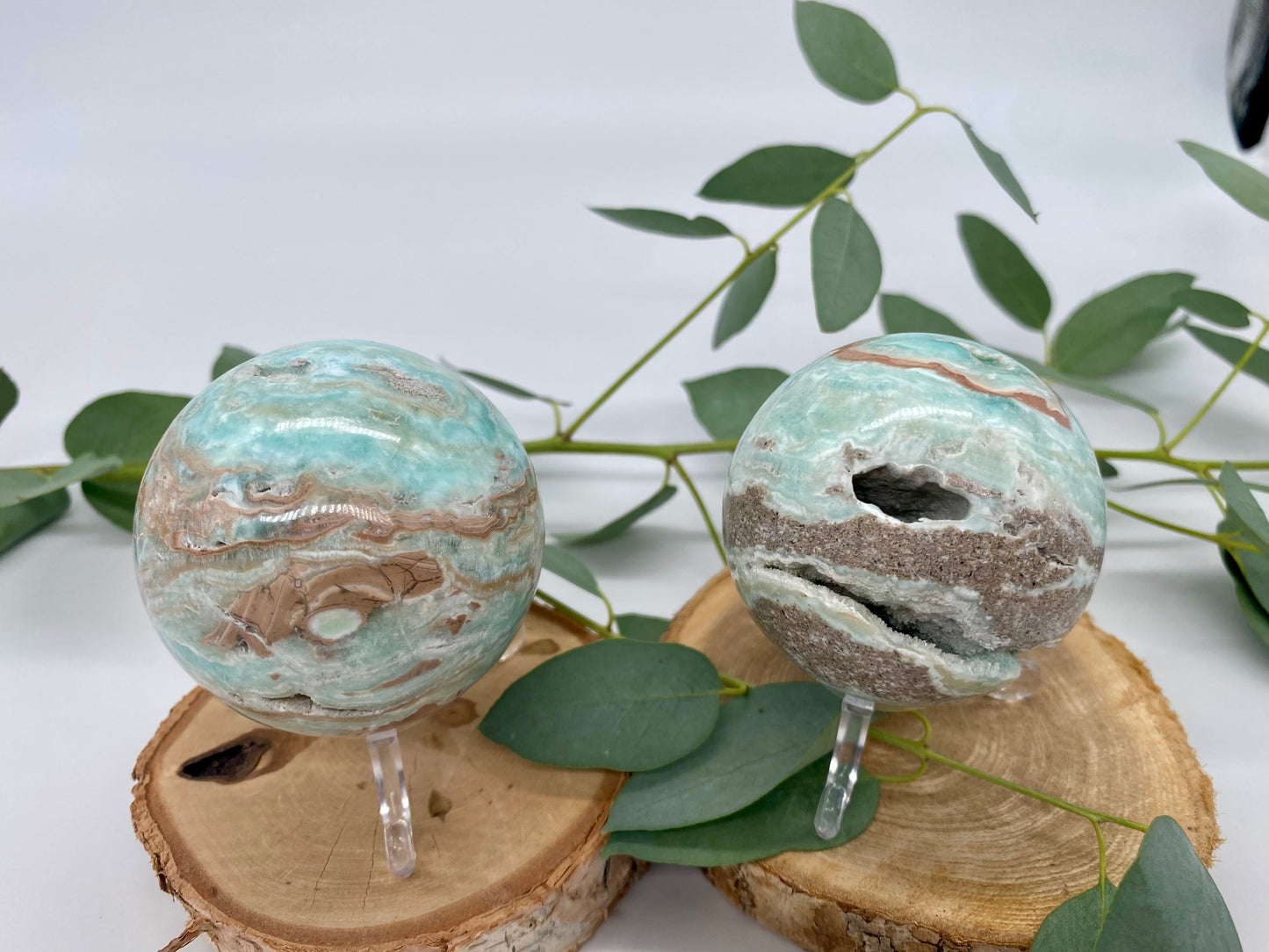 Karibischer Calcit Kugel