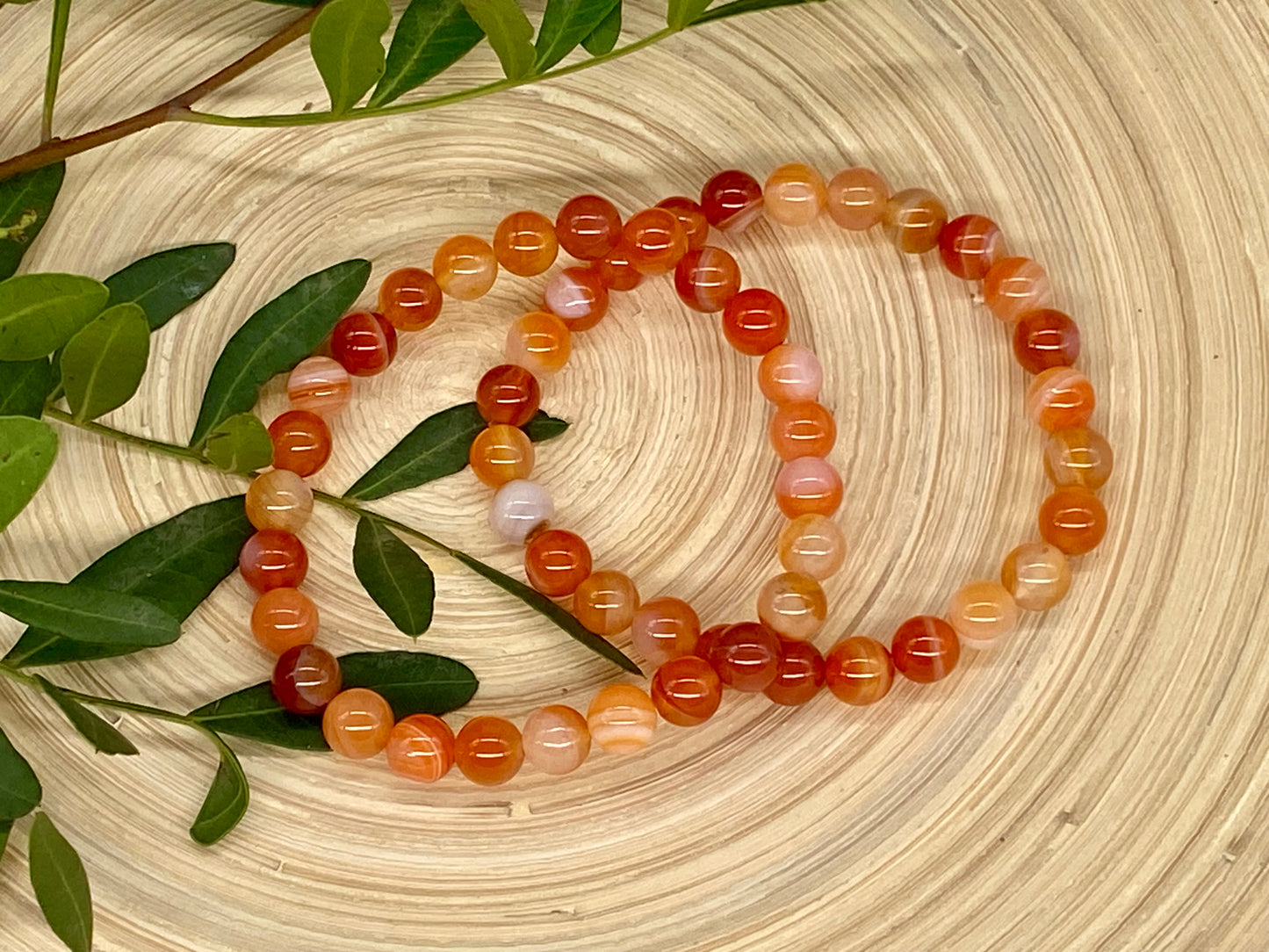 Kugelarmband Carneol