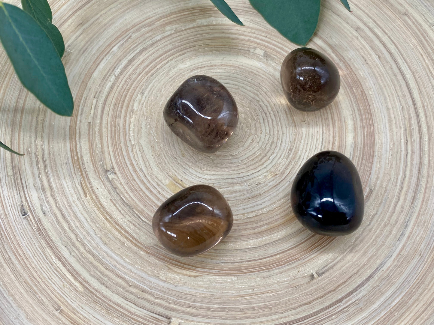 Rauchquarz Trommelstein