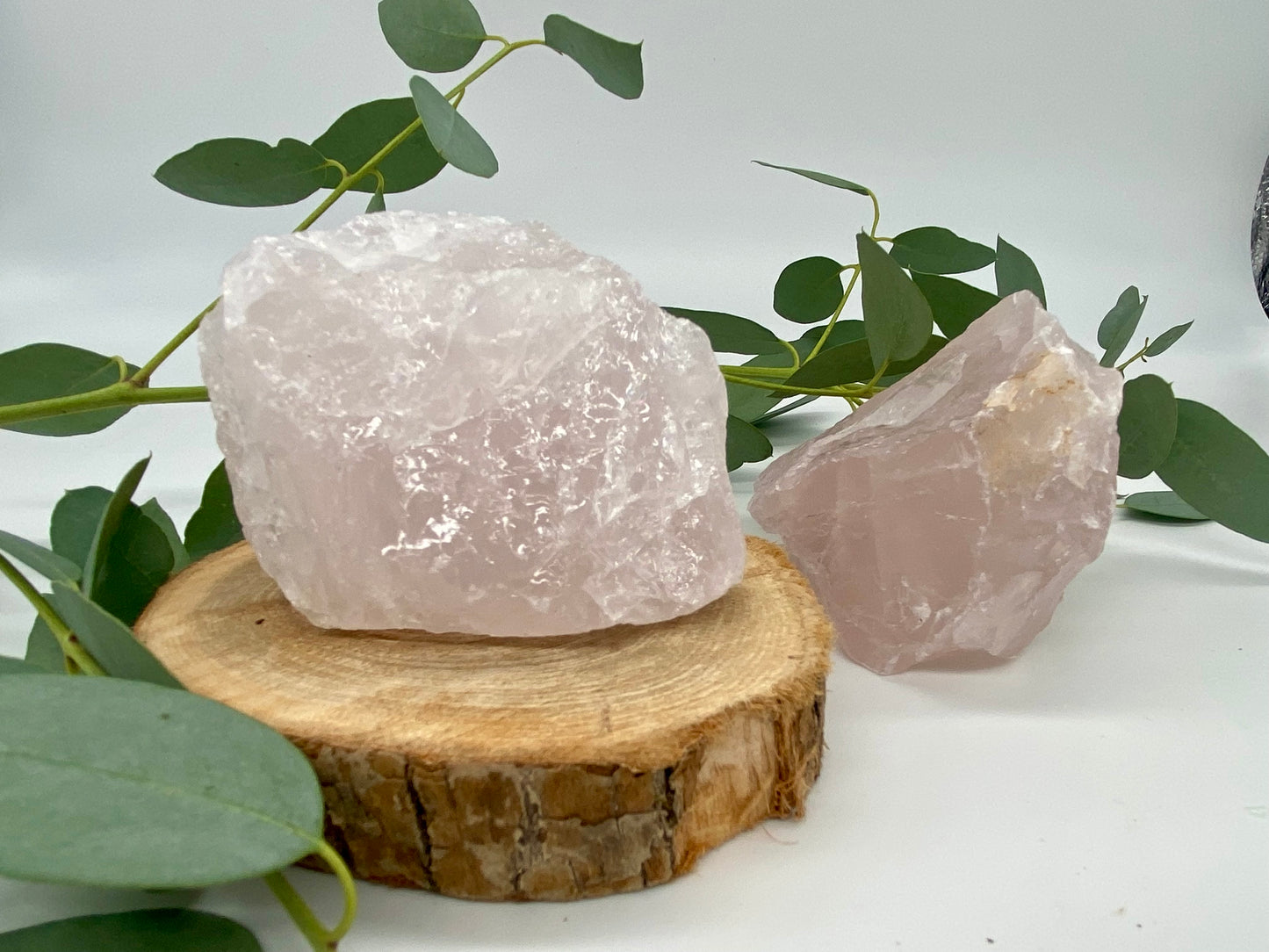 Rohsteine Rosenquarz