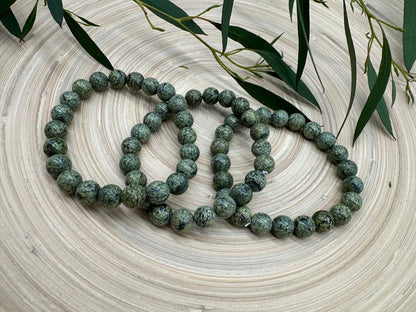 Kugelarmband Serpentin