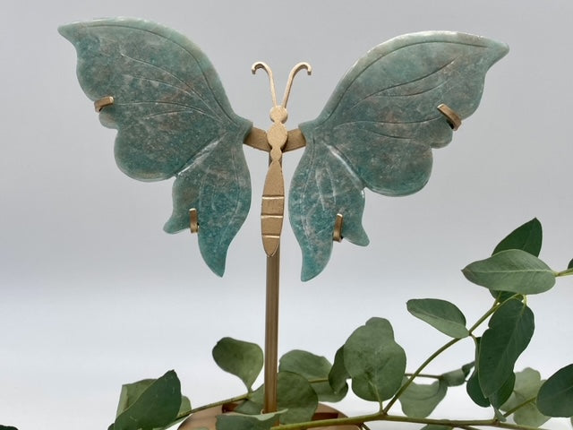 Schmetterling Amazonit