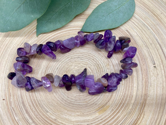 Splitterarmband Amethyst