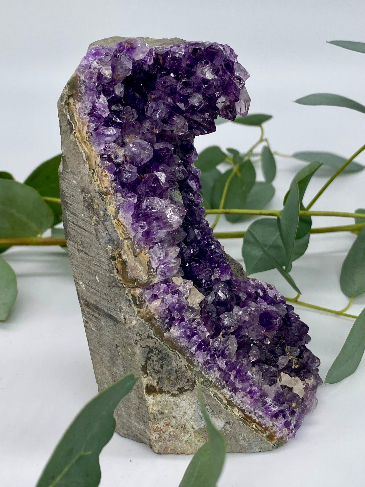 Amethyst Druse "Welle"
