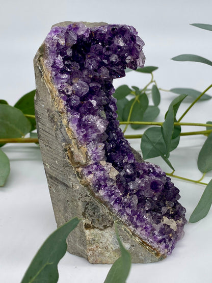 Amethyst Druse "Welle"