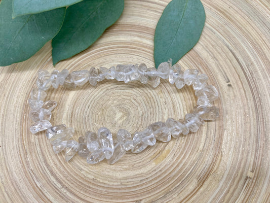 Splitterarmband Bergkristall