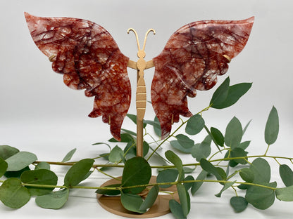 Große Schmetterlinge Feuerquarz