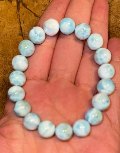 Kugelarmband Larimar
