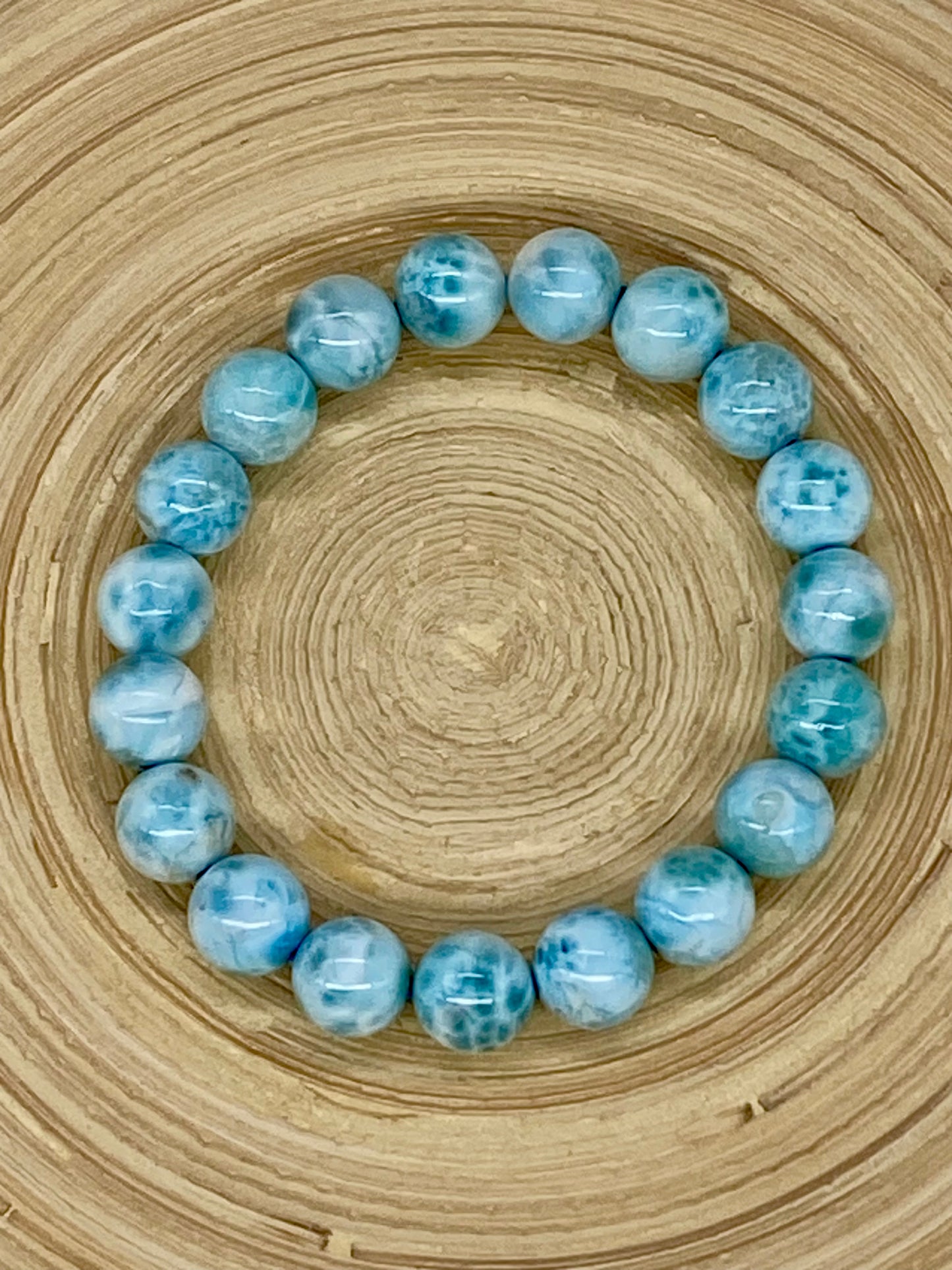 Kugelarmband Larimar