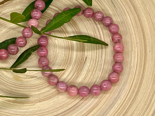 Kugelarmband Rhodonit