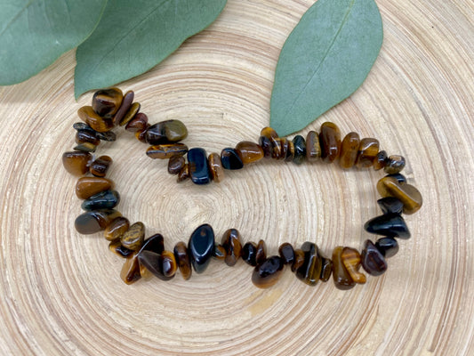 Splitterarmband Tigerauge