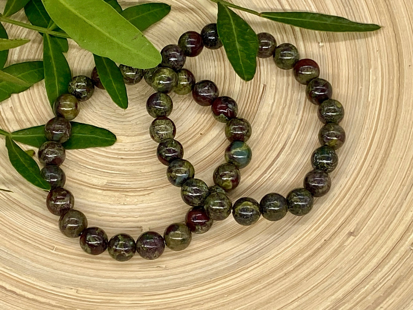 Kugelarmband Drachenblut Jaspis